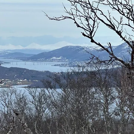 Sea View Near Senja The Yellow House 度假居 *